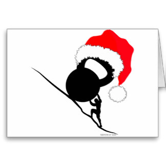 christmas kettlebell